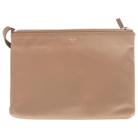 celine trio camel|celine triomphe purses.